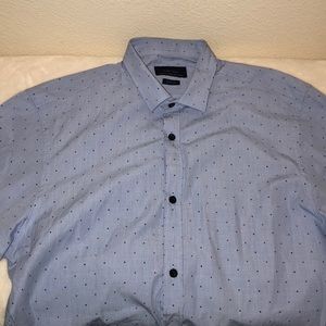 ❌SOLD❌ Zara Blue & Red Button Down